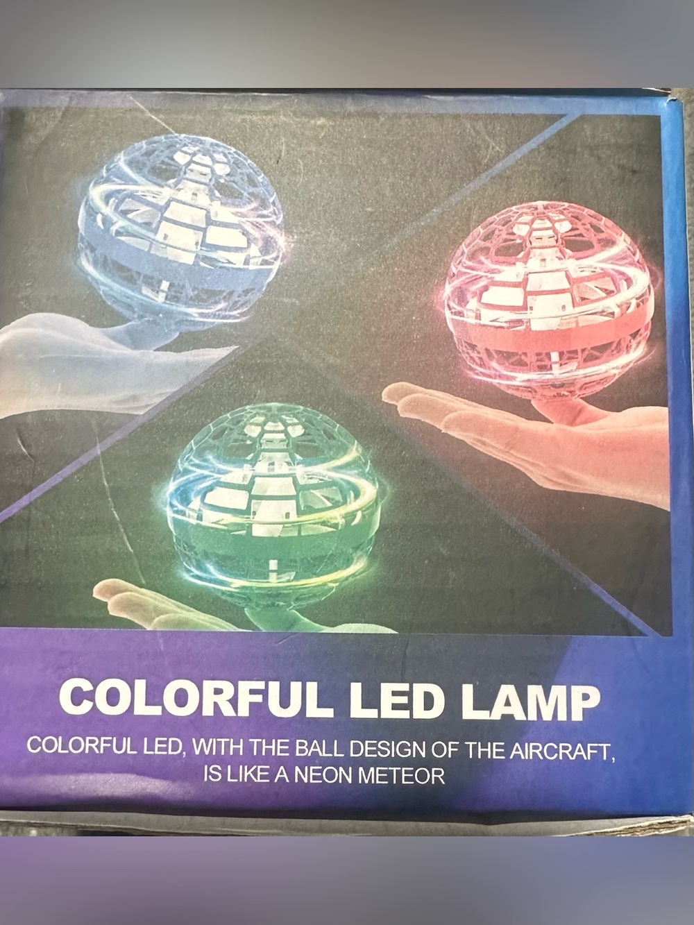 Colorful LED Lamp - Multicolor Floating Orb
